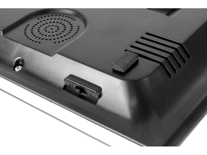 Wideodomofon "EURA" VDP-99C5 czarny dotykowy LCD 10'' AHD WiFi pamięć obrazów kamera 1080p RFID szyfrator natynk C51A198 EURA-TECH-3