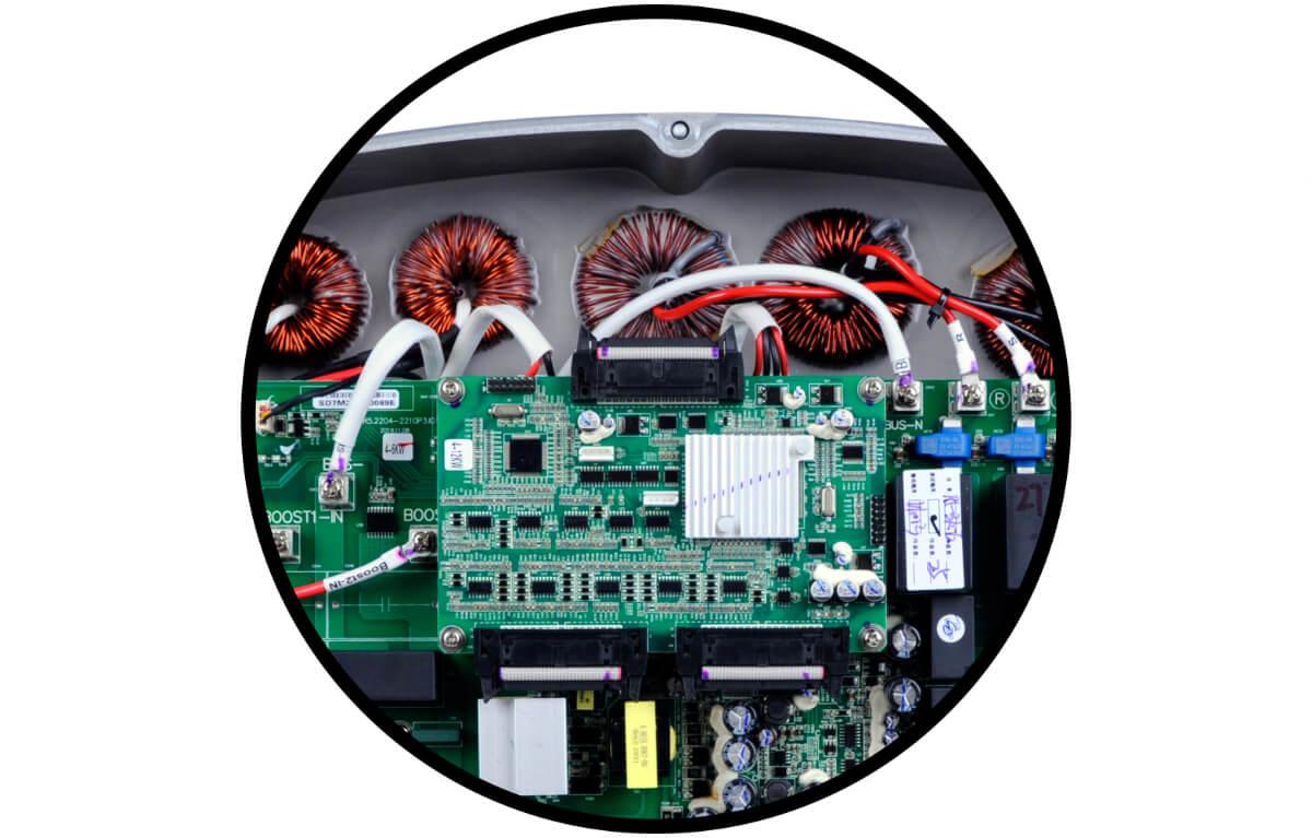 Inwerter falownik 3kW 3F 5,0A SAJ R5-3K-T2 2MPPT ochrona przeciwprzepięciowa monitorowanie GFCI i DCI R5-3K-T2 SAJ ELECTRIC-6