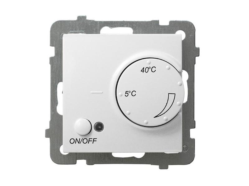 AS Regulator temperatury-termostat z czujnikiem napowietrznym biały RTP-1GN/m/00 OSPEL