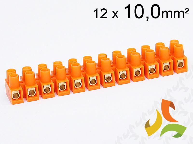 Złączka listwowa termoplastyczna LTF 12-10.0 listwa zaciskowa 12x10mm2 pomarańczowa 21512108 SIMET-0