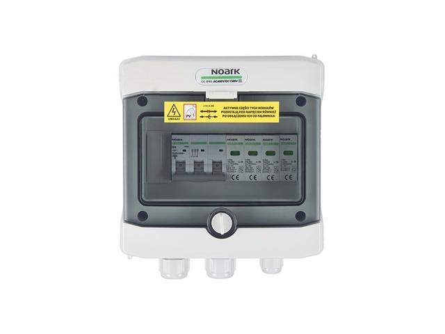 Rozdzielnica przyłączeniowa PV AC z ogranicznikiem przepięć 1000V Typ 2 zabezpieczenie B16/3 PV-SA-D00-A10-30