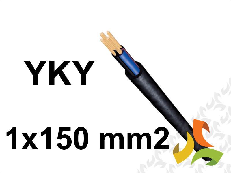 Kabel YKY 1x150 mm2 RMC (0,6/1kV) ziemny miedziany (bębnowy) G-007534 TELEFONIKA-0