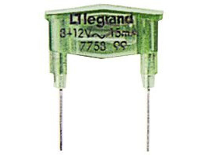 SISTENA LIFE Lampka zielona 15mA 8-12V 775899 LEGRAND-0