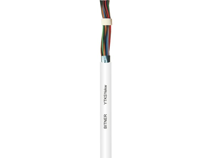 Kabel telekomunikacyjny YTKSYekw 2x2x0,8 stacyjny ekranowany (bębnowy) TS0124 BITNER-0