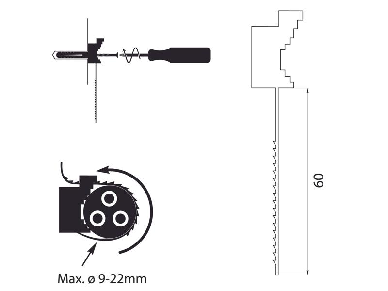 Uchwyt paskowy do kabli i przewodów UP-22 UV zapinany zewnętrzny 22mm (100szt.) czarny 12.11 ELEKTRO-PLAST-2