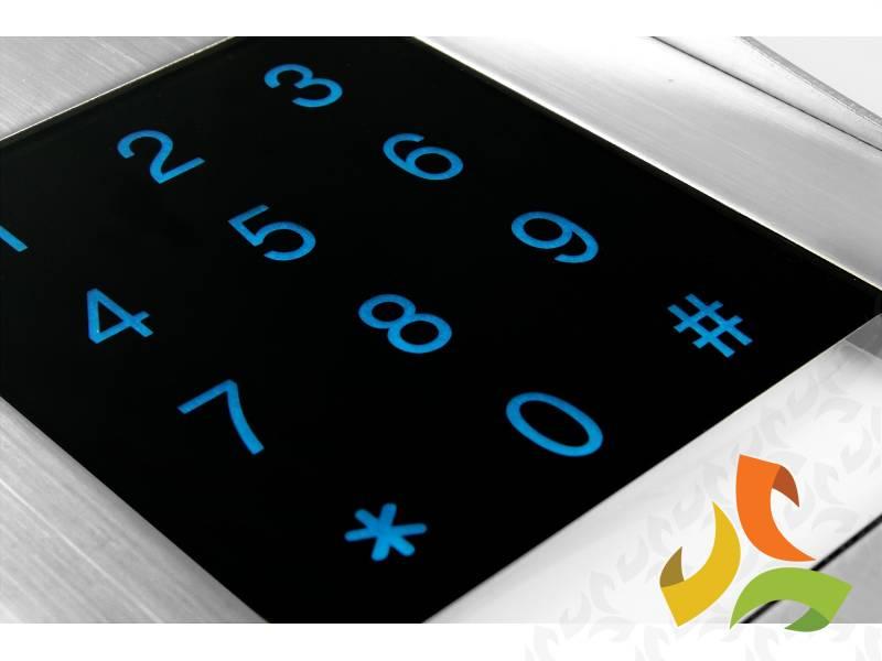 Wideodomofon "EURA" VDP-39A5 "2EASY" 7" kolorowy dotykowy ekran z szyfratorem, pamięć obrazów z nagrywaniem A51A139 EURA-TECH-6