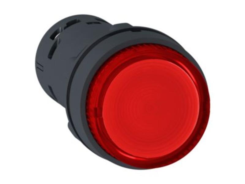 Harmony XB7 Przycisk czerwony z samoczynnym powrotem bez oznaczenia LED 24V XB7NW34B1 SCHNEIDER ELECTRIC-0