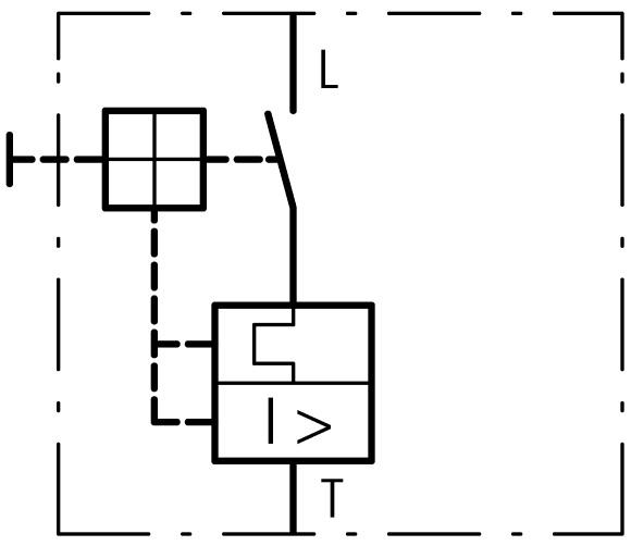 Wyłącznik silnikowy 3-fazowy 3P 0,4-0,63A 0,12kW PKZM01-0,63 278478 EATON-2