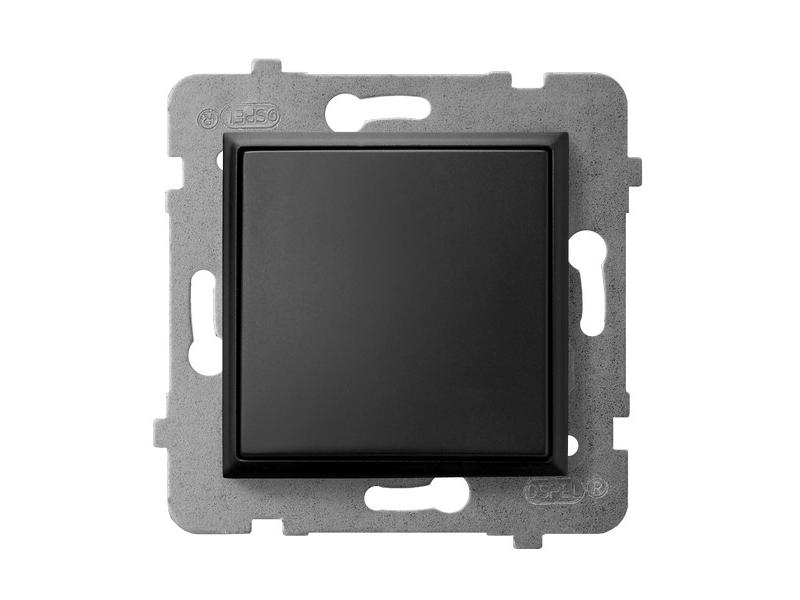 ARIA Wyłącznik pojedynczy czarny metalik ŁP-1U/m/33 OSPEL