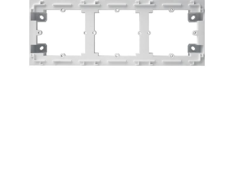 LUMINA INTENSE Adapter natynkowy 3-krotny biały WL5830 HAGER