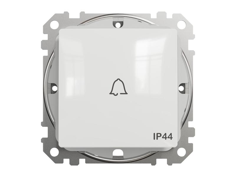 SEDNA DESIGN & ELEMENTS Wyłącznik zwierny przycisk "dzwonek" IP44 biały SDD211131 SCHNEIDER ELECTRIC