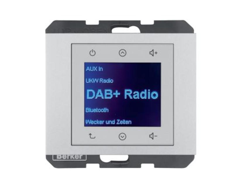 K.5 Radio Touch DAB+ aluminium 29847003 HAGER-0