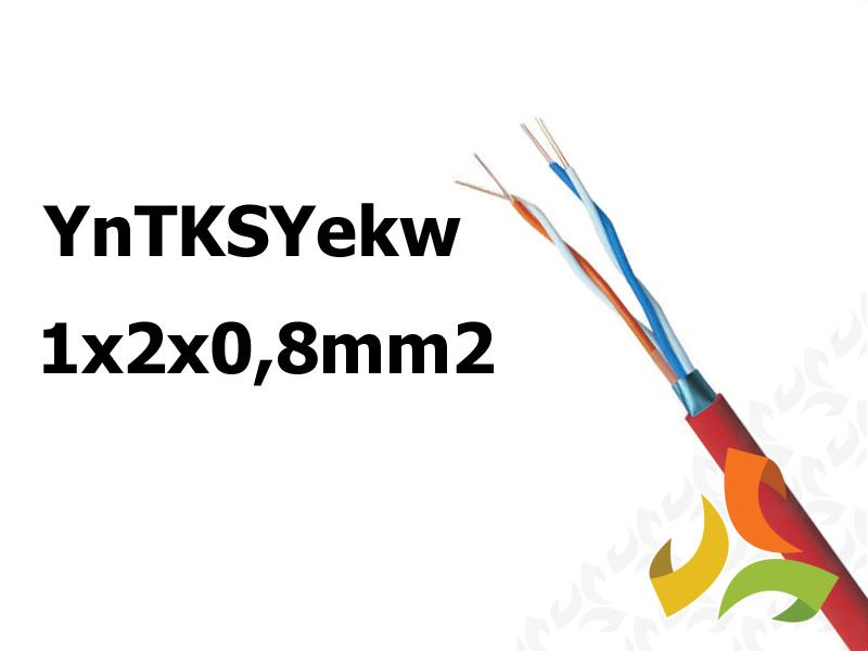 Kabel telekomunikacyjny YnTKSYekw 1x2x0,8 stacyjny uniepalniony (bębnowy) TN0100 BITNER-1
