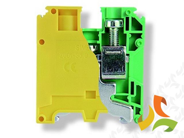 Złączka szynowa ZSO 1-16.0 żółto-zielona ochronna TS 35 14603319 SIMET