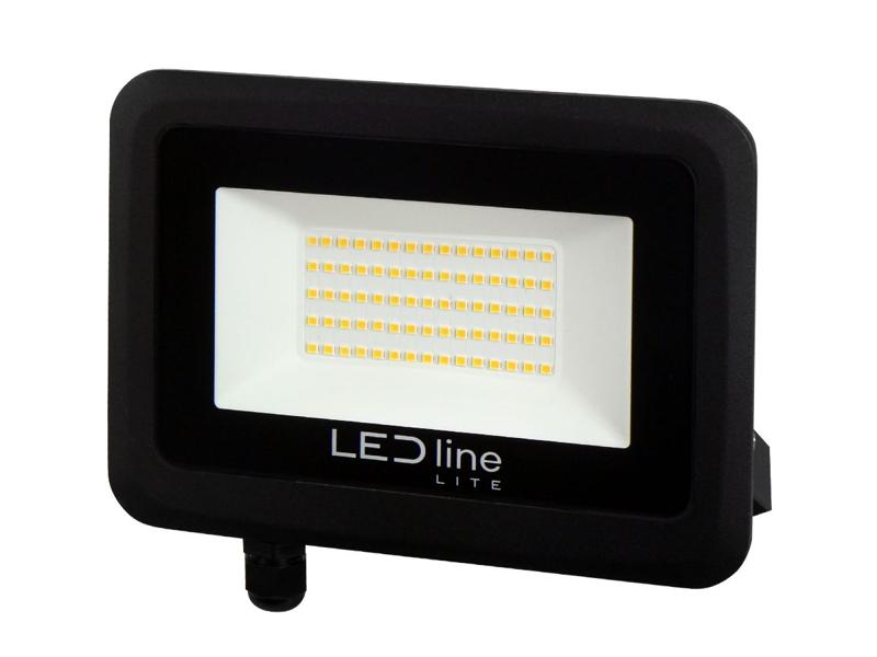 Naświetlacz LED PHOTON 50W 5000lm 100lm/W 4000K czarny 203549 LED LINE