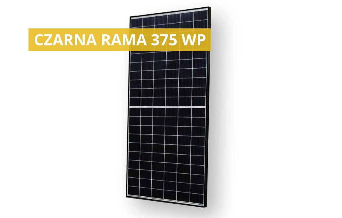 Zestaw fotowoltaiczny PV 5,25 kW CZARNA RAMA blachodachówka 2 rzędy po 7 paneli Astronergy 375Wp inwerter FoxESS T5.0-2