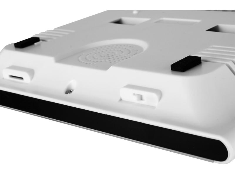 Wideodomofon "EURA" VDP-98C5 biały dotykowy LCD 10'' AHD WiFi pamięć obrazów SD 128GB rozbudowa do 6 monitorów 2 stacji bramowych i 2 kamer CCTV obsługa 2 wejść kamera 960p. czytnik RFID C51A197 EURA-TECH-4