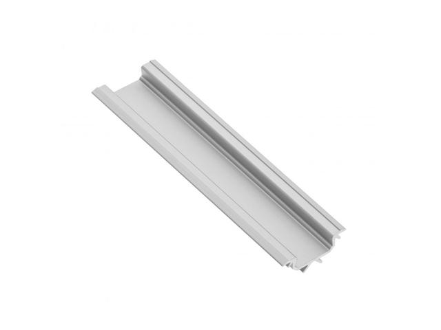 Profil aluminiowy do taśm LED 2000 mm kątowy nawierzchniowy srebrny GLAX PA-GLAXNKKT-AL GTV