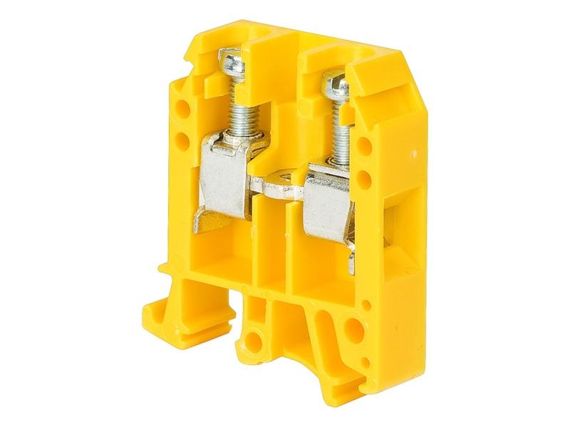 Złączka jednotorowa ZUG-G2,5 żółta A11-0071 POKÓJ-0