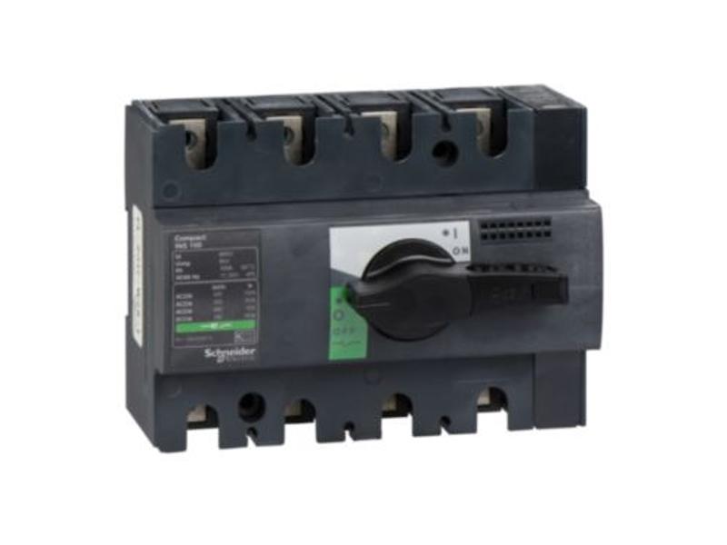 Rozłącznik izolacyjny 3-fazowy 4P 100A 690V AC INS100 28909 SCHNEIDER ELECTRIC
