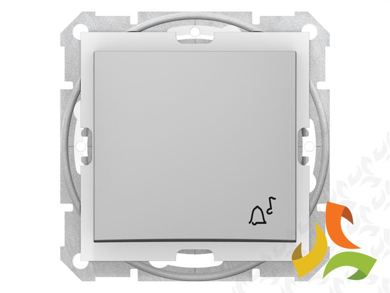 SEDNA Wyłącznik zwierny przycisk "dzwonek" IP44 aluminium SDN0800360 SCHNEIDER ELECTRIC-1
