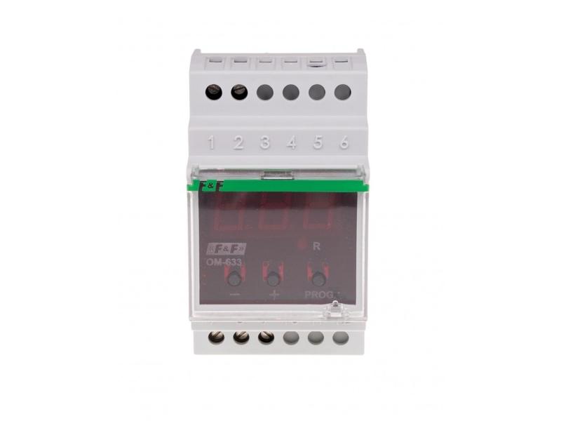 Ogranicznik poboru mocy LCD 1-10kW OM-633 F&F FILIPOWSKI