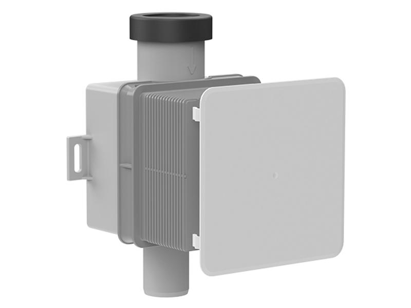Syfon podtynkowy do skroplin FI 20-32 mm blokada zapachów rewizja płytka zabudowa 60 mm HLSP138 HUTTER & LECHNER