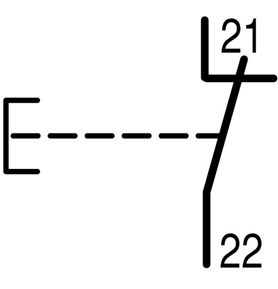 Przycisk płaski sterowniczy M22-D-R-X0/K01,komplet, 216510 EATON-MOELLER-1
