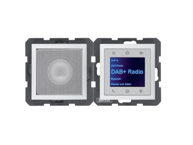 B.x Radio Touch DAB+ z głośnikiem biały mat 29809909 HAGER