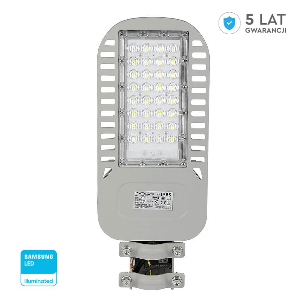 VT-54ST 50W Lampa uliczna LED Slim Chip SAMSUNG barwa: 4000K wydajność: 120lm/W 958 V-TAC-0
