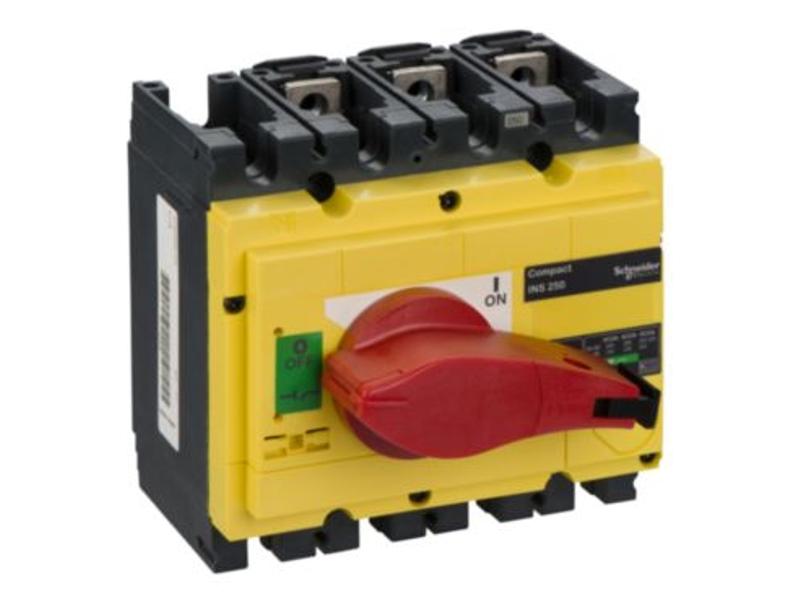 Compact INS INV rozłącznik INS250 żółto-czerwony 250A 3P 31126 SCHNEIDER ELECTRIC-0