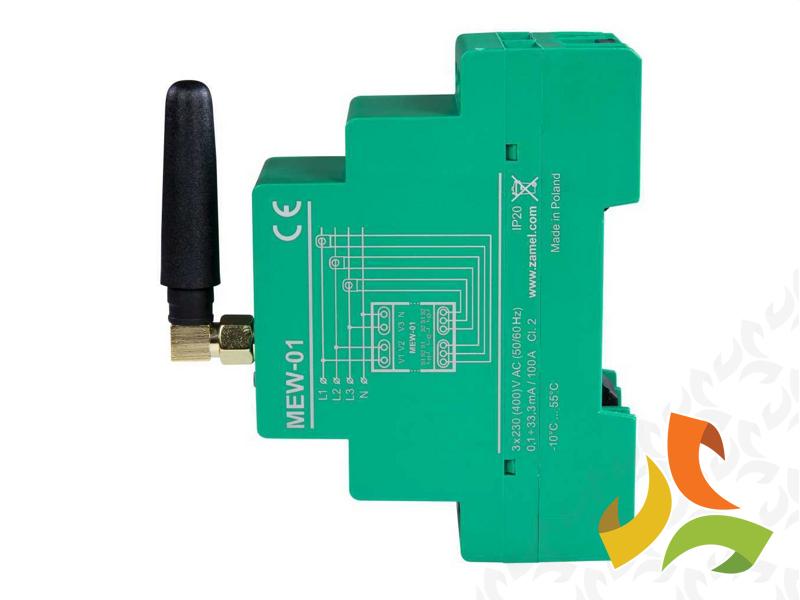 Monitor energii elektrycznej WI-FI 3F+N licznik dwukierunkowy do fotowoltaiki PV TYP: MEW-01 SUPLA ZAMEL-1