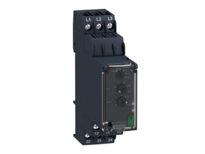 Zelio Control Przekaźnik kontroli 3 fazowy 380/480V AC styk 2C/O RM22TA33 SCHNEIDER ELECTRIC-0