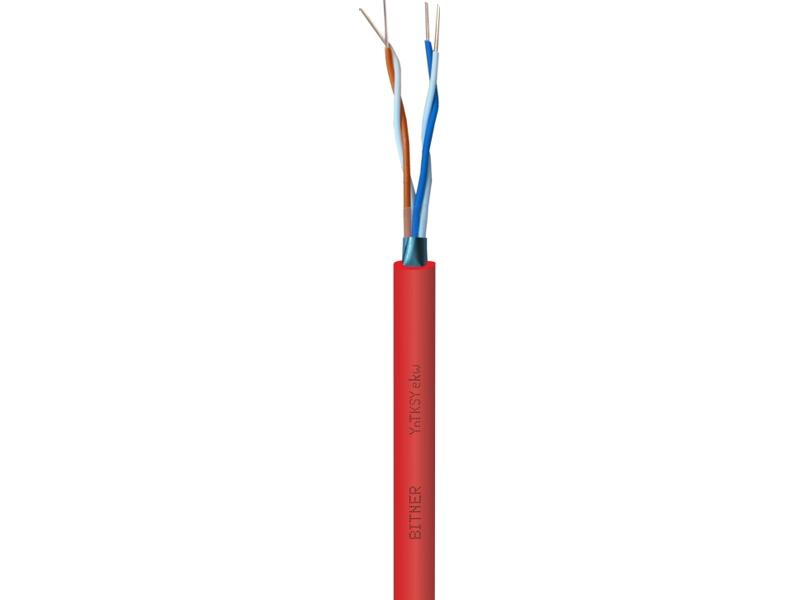 Kabel telekomunikacyjny YnTKSYekw 2x2x0,8 stacyjny uniepalniony (bębnowy) TN0102 BITNER-1