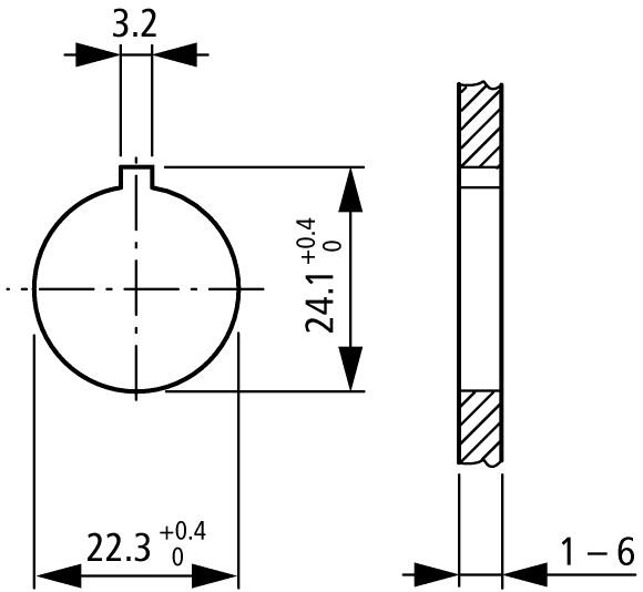 Ramka prostokątna zaokrąglona, bez tabliczki opisowej M22S-STDD-X,czarna, 10szt. 0 I, 216394 EATON-MOELLER-2