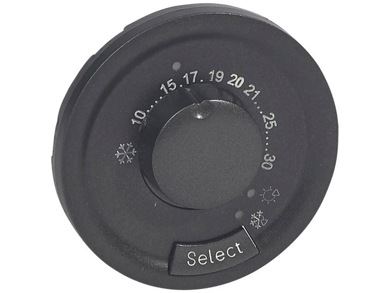 CELIANE Plakietka termostatu pokojowego grafitowa 067980 LEGRAND-0