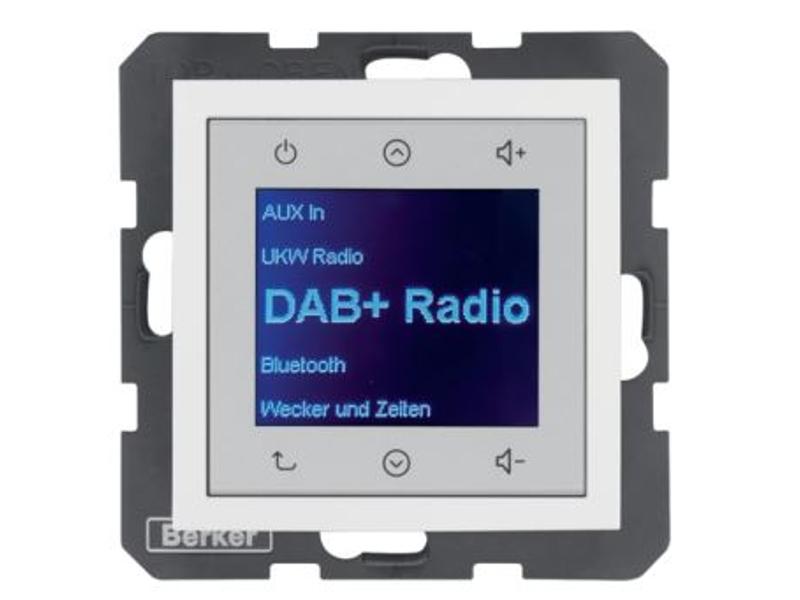 B.x Radio Touch DAB+ Bluetooth biały połysk 30848989 HAGER-0