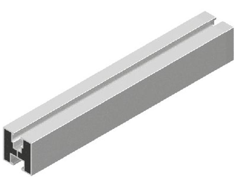 Profil aluminiowy 6,6m wys. 40mm PAL40H40/6,6 6600mm gr. blachy 1,5 mm 894666 BAKS