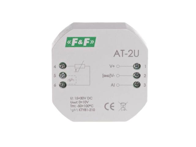 Analogowy przetwornik temperatury napięciowy [0-10V] PDT Max-AT-2U F&F FILIPOWSKI