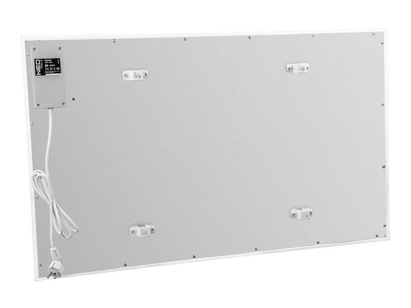 Panel grzewczy na podczerwień 450W WIFI wyświetlacz LED 2 termostaty IP24 90-105 NEO TOOLS-3