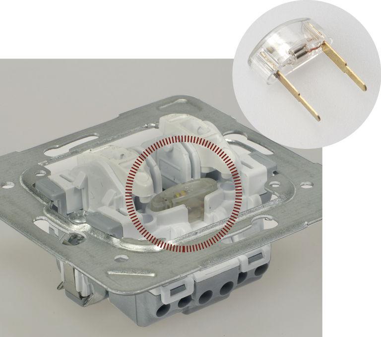 IMPRESJA Ściemniacz przyciskowo-obrotowy 40-400W ecru ŁP-8Y/m/27 OSPEL-4