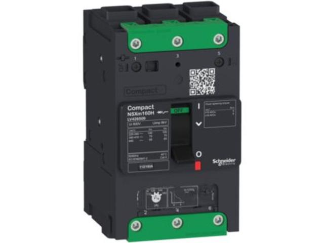 Wyłącznik mocy 3P 125A 25kA Compact NSXm LV426208 SCHNEIDER ELECTRIC