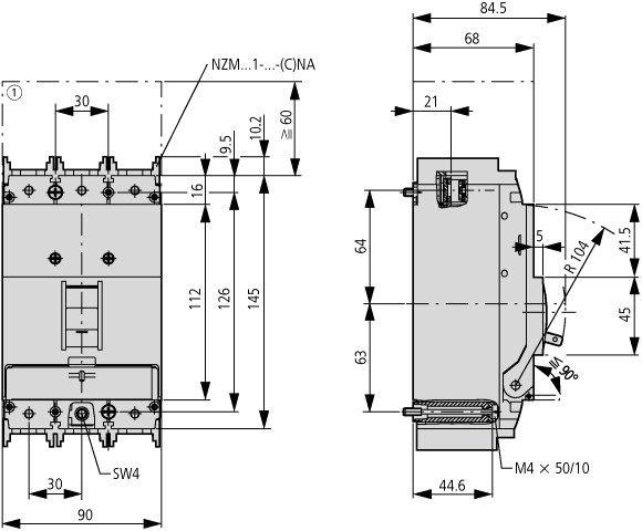 Rozłącznik mocy 3P 63A LN1-63-I 111994 EATON-1