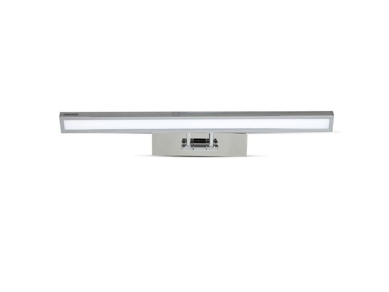 VT-7009CH 8W Kinkiet LED prostokąt lustra - obrazy chrom barwa: 3000K 3984 V-TAC