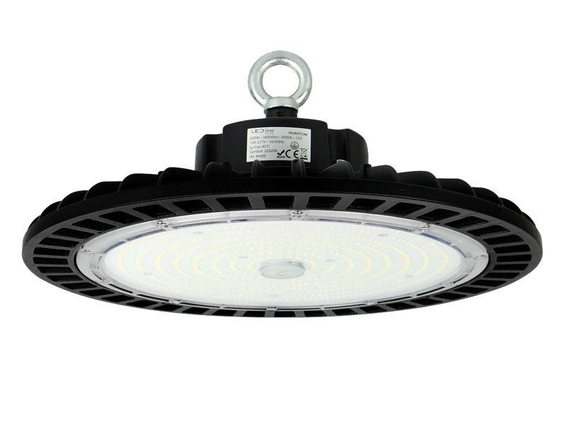 Oprawa przemysłowa HIGHBAY LED PHANTOM PRIME  200W 4000K 190lm/W 1-10V 120st. 38000lm IP65 203204 LED LINE