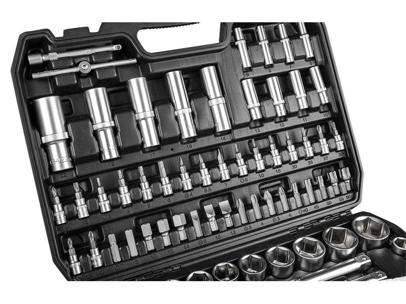 Zestaw kluczy 108 elementów 1/2" 1/4" 10-212 NEO TOOLS-2