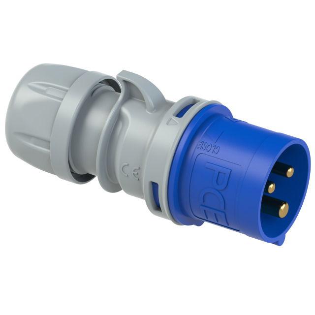 Wtyczka siłowa przenośna 32A 230V 2P+Z turbo twist IP44 023-6tt PCE