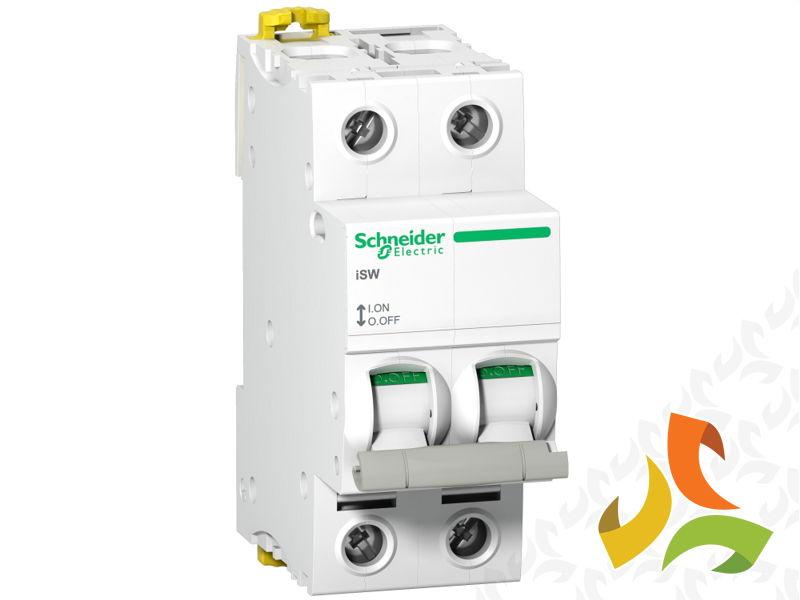 Rozłącznik izolacyjny 1-fazowy 2P 125A 415V AC iSW-125-2 Acti9 A9S65292 SCHNEIDER ELECTRIC-0