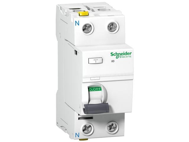 Wyłącznik różnicowoprądowy 2P 40A 100mA typ A Acti9 iID-40-2-100-A A9Z22240 SCHNEIDER ELECTRIC