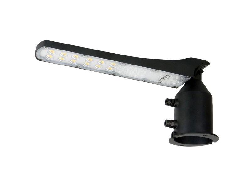 Oprawa lampa uliczna LED LITE 30W 4000K 100lm/W IP65 latarnia FLAMINGO czarna 203815 LED LINE